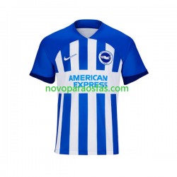 Camisolas Brighton & Hove Albion Homem Casa 2023-2024 Manga Curta