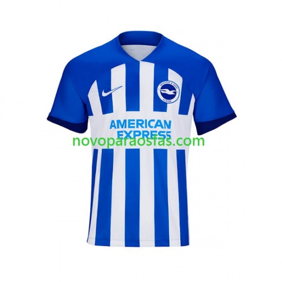 Camisolas Brighton & Hove Albion Homem Casa 2023-2024 Manga Curta