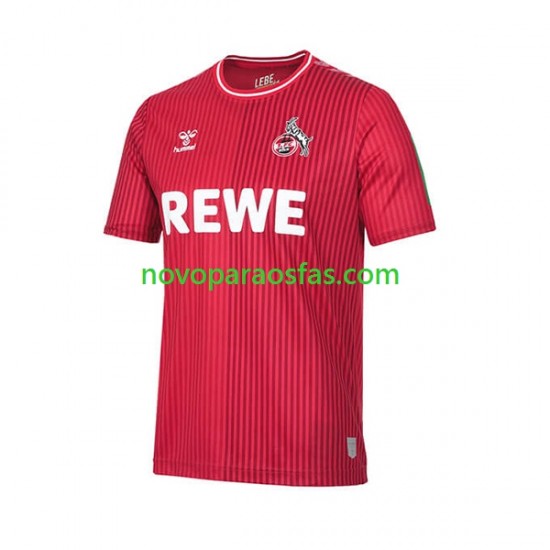 Camisolas FC Köln Homem Visitante 2023-2024 Manga Curta