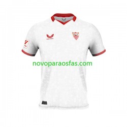 Camisolas Sevilla FC Homem Casa 2023-2024 Manga Curta