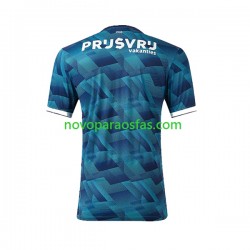 Camisolas Feyenoord Rotterdam Homem Visitante 2023-2024 Manga Curta