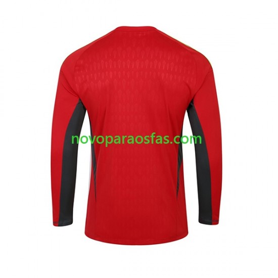 Camisolas Fulham Guarda-redes Homem Casa 2023-2024 Manga Comprida