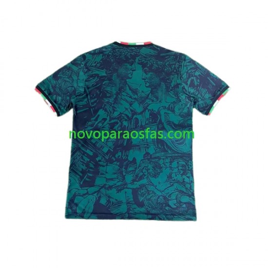 Camisolas Itália Renaissance Homem Casa 2023-2024 Manga Curta