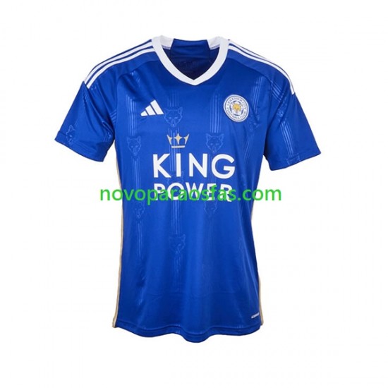 Camisolas Leicester City Homem Casa 2023-2024 Manga Curta