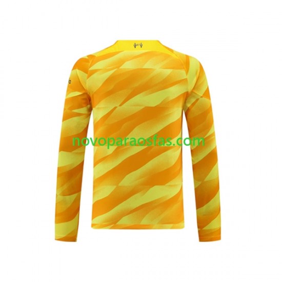 Camisolas Liverpool Guarda-redes Homem Alternativo 2023-2024 Manga Comprida