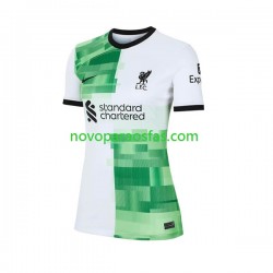 Camisolas Liverpool Mulher Visitante 2023-2024 Manga Curta
