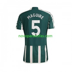 Camisolas Manchester United Harry Maguire 5 Homem Visitante 2023-2024 Manga Curta