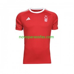 Camisolas Nottingham Forest Homem Casa 2023-2024 Manga Curta