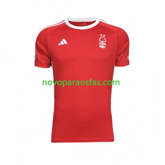Camisolas Nottingham Forest Homem Casa 2023-2024 Manga Curta