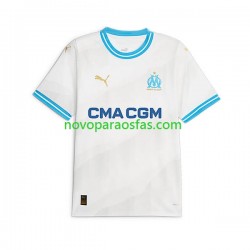 Camisolas Olympique de Marseille Homem Casa 2023-2024 Manga Curta
