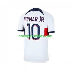 Camisolas Paris Saint-Germain Neymar Jr 10 Homem Visitante 2023-2024 Manga Curta