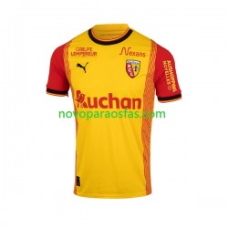 Camisolas RC Lens Homem Casa 2023-2024 Manga Curta