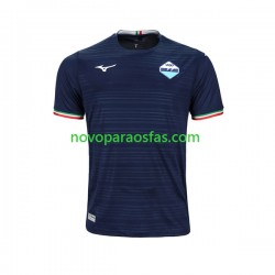 Camisolas SS Lazio Homem Visitante 2023-2024 Manga Curta