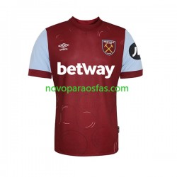Camisolas West Ham United Homem Casa 2023-2024 Manga Curta