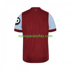 Camisolas West Ham United Homem Casa 2023-2024 Manga Curta