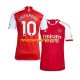 Camisolas Arsenal Smith Rowe 10 Homem Casa 2023-2024 Manga Curta