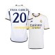Camisolas Real Madrid Fran Garcia 20 Homem Casa 2023-2024 Manga Curta