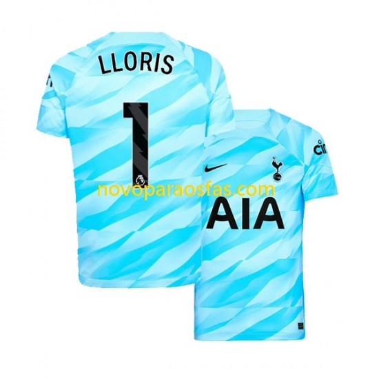 Camisolas Tottenham Hotspur Hugo Lloris 1 Guarda-redes Homem Casa 2023-2024 Manga Curta