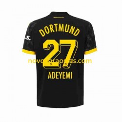 Camisolas Borussia Dortmund Karim Adeyemi 27 Homem Visitante 2023-2024 Manga Curta