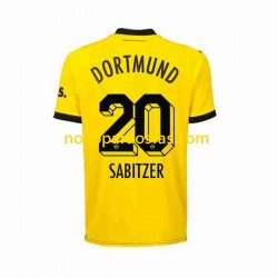 Camisolas Borussia Dortmund Marcel Sabitzer 20 Homem Casa 2023-2024 Manga Curta