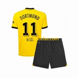 Camisolas Borussia Dortmund Marco Reus 11 Criança Casa 2023-2024 Manga Curta