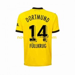 Camisolas Borussia Dortmund Niclas Fullkrug 14 Homem Casa 2023-2024 Manga Curta