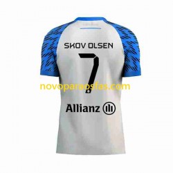 Camisolas Club Brugge Andreas Skov Olsen 7 Homem Visitante 2023-2024 Manga Curta