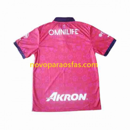 Camisolas Deportivo Guadalajara Day of the Dead Homem Visitante 2023-2024 Manga Curta