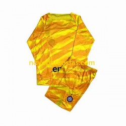 Camisolas Inter de Milão Guarda-redes Criança Casa 2023-2024 Manga Comprida