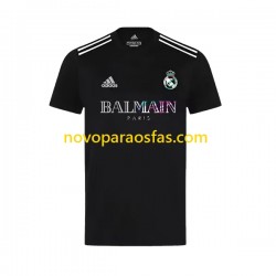 Camisolas Real Madrid Balmain Homem 2023-2024 Manga Curta
