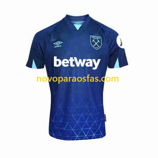 Camisolas West Ham United Homem Alternativo 2023-2024 Manga Curta