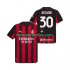 Camisolas AC Milan Ardon Jashari 30 Homem Casa 2025-2026 Manga Curta