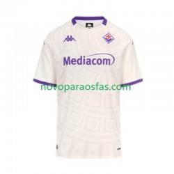 Camisolas ACF Fiorentina Homem Visitante 2025-2026 Manga Curta