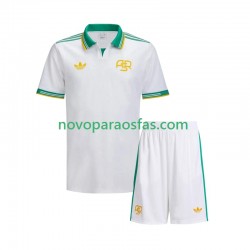 Camisolas AS Roma Criança Alternativo 2025-2026 Manga Curta