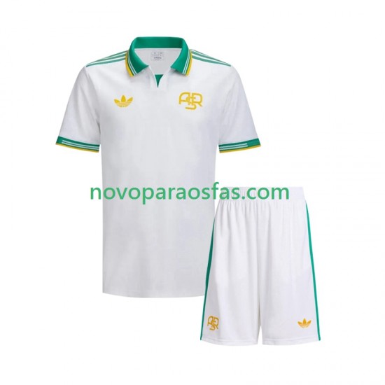 Camisolas AS Roma Criança Alternativo 2025-2026 Manga Curta