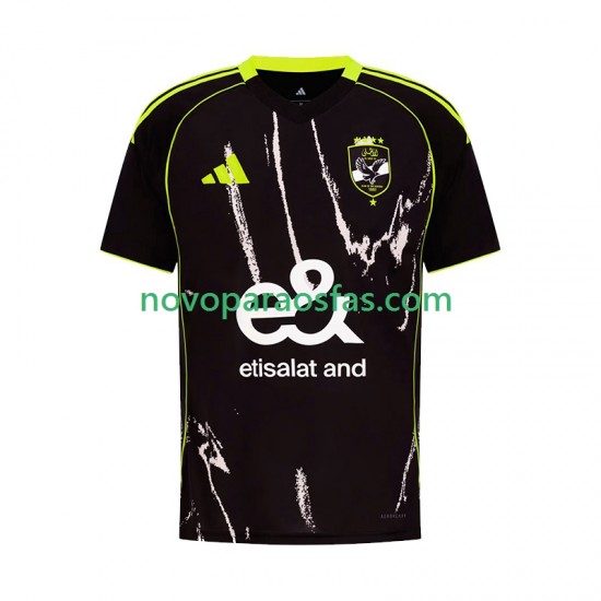 Camisolas Al Ahly SC Homem Visitante 2025-2026 Manga Curta