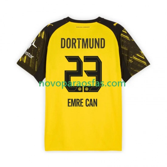 Camisolas Borussia Dortmund Emre Can 23 Homem Casa 2025-2026 Manga Curta