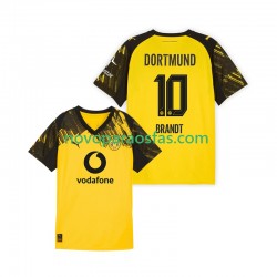Camisolas Borussia Dortmund Julian Brandt 10 Homem Casa 2025-2026 Manga Curta