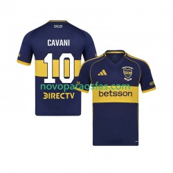 Camisolas CA Boca Juniors Edinson Cavani 10 Homem Casa 2025-2026 Manga Curta