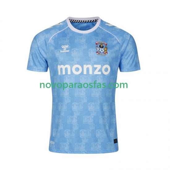 Camisolas COVENTRY CITY Homem Casa 2025-2026 Manga Curta