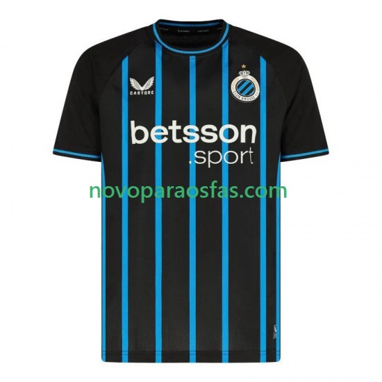 Camisolas Club Brugge Homem Casa 2025-2026 Manga Curta