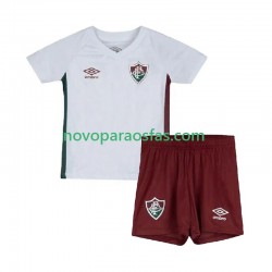 Camisolas Fluminense Criança Visitante 2025-2026 Manga Curta