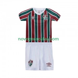 Camisolas Fluminense Criança Casa 2025-2026 Manga Curta