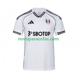 Camisolas Fulham Homem Casa 2025-2026 Manga Curta