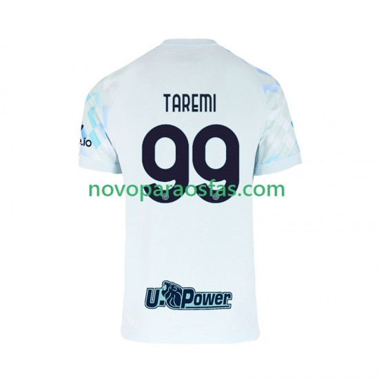 Camisolas Inter de Milão Mehdi Taremi 99 Homem Visitante 2025-2026 Manga Curta
