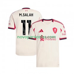 Camisolas Liverpool Mohamed Salah 11 Homem Visitante 2025-2026 Manga Curta
