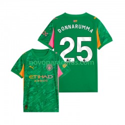 Camisolas Manchester City Gianluigi Donnarumma 25 Guarda-redes Homem Casa 2025-2026 Manga Curta
