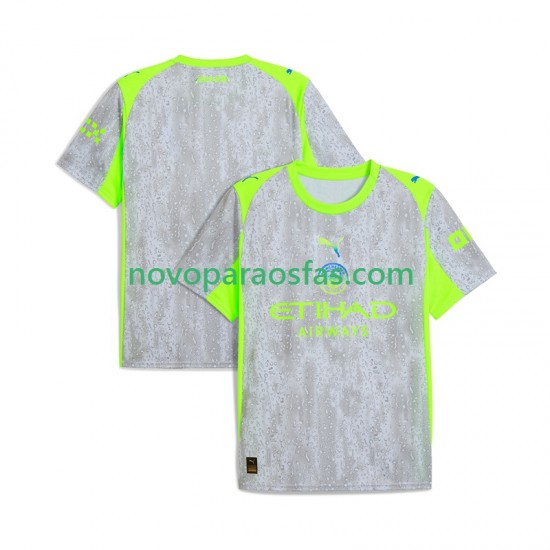 Camisolas Manchester City Homem Alternativo 2025-2026 Manga Curta