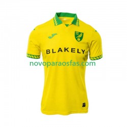 Camisolas Norwich City Homem Casa 2025-2026 Manga Curta