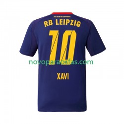 Camisolas RB Leipzig Xavi Simons 10 Homem Visitante 2025-2026 Manga Curta